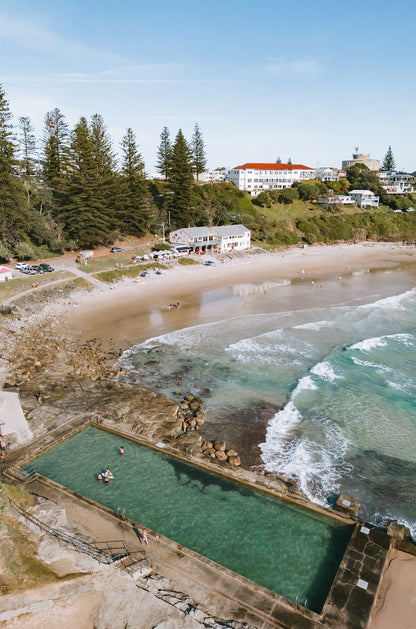 Yamba Beach Pool Portrait