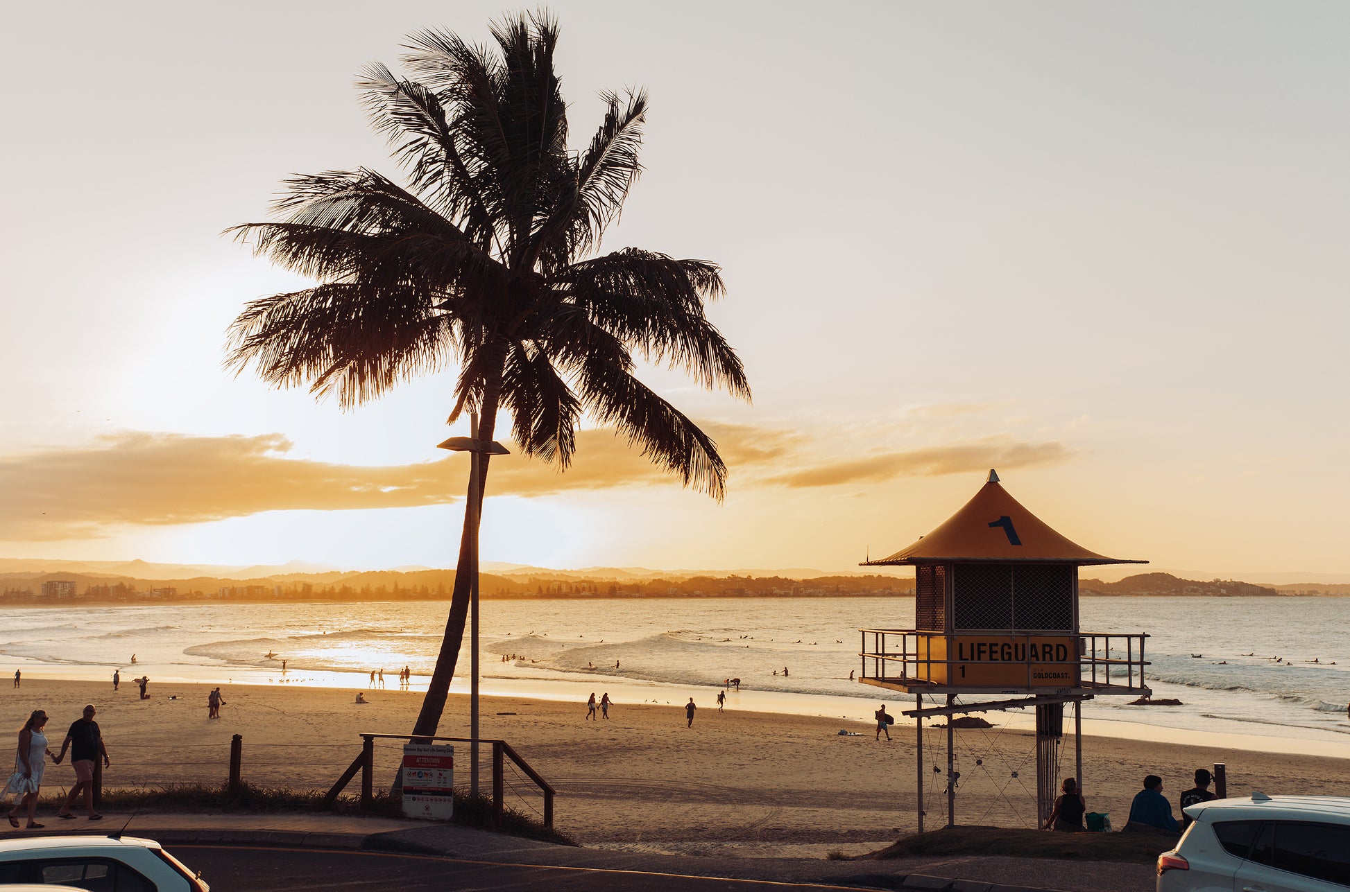 Rainbow bay sunset, Gold coast QLD