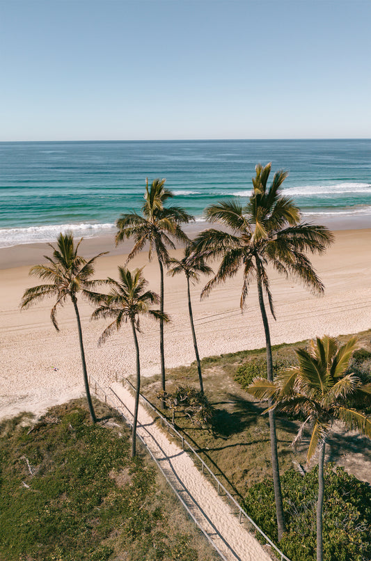 Main beach print