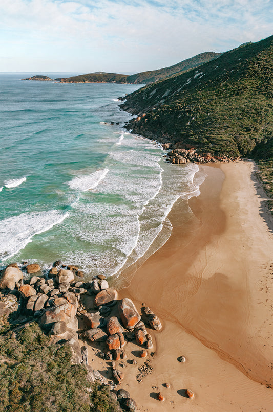 Whisky Bay Wilsons Prom, Victoria Print