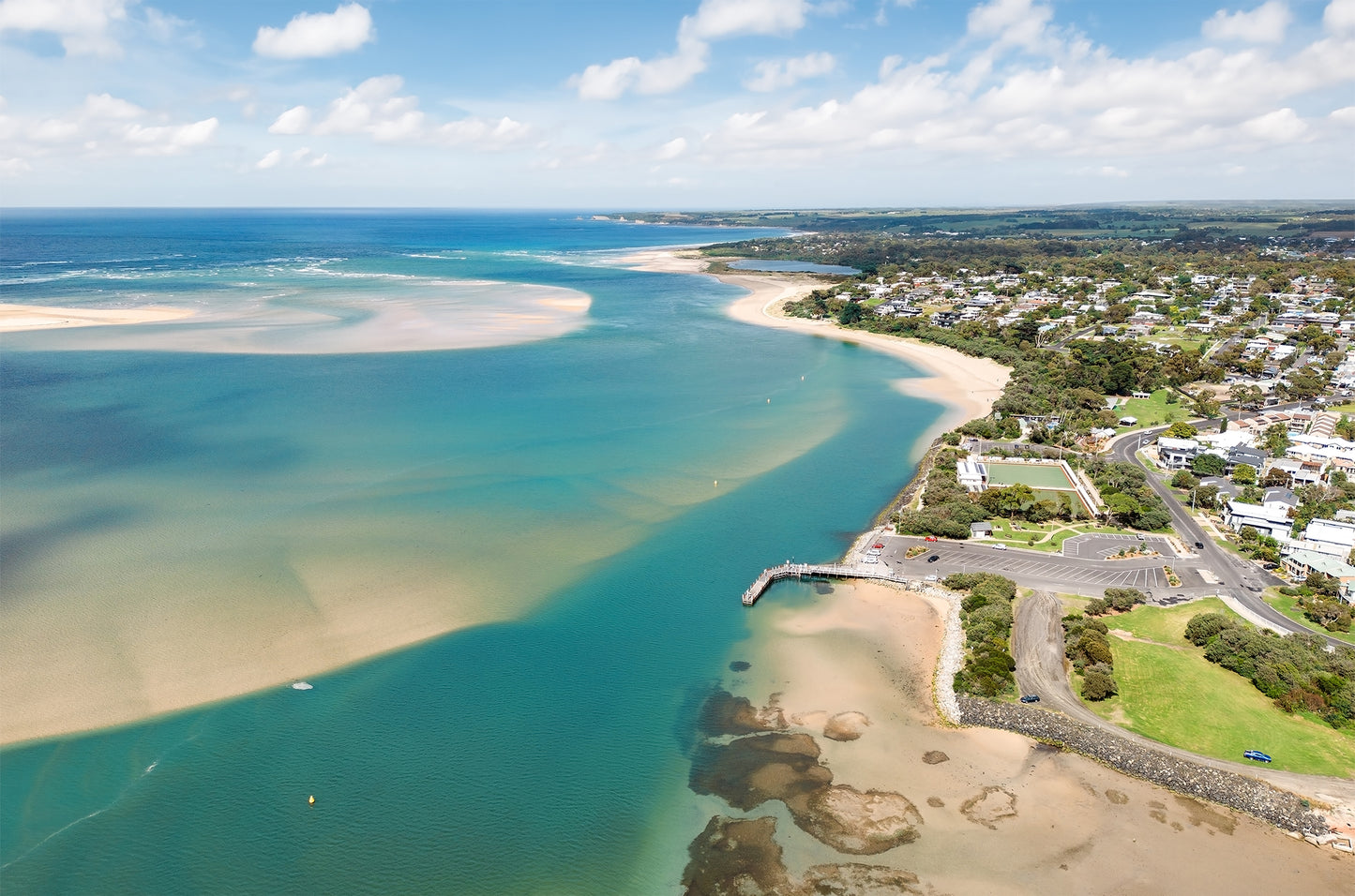 Inverloch, VIC Drone Photography print