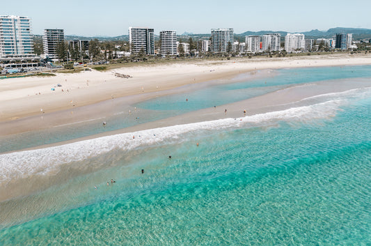 Above Kirra Beach Print