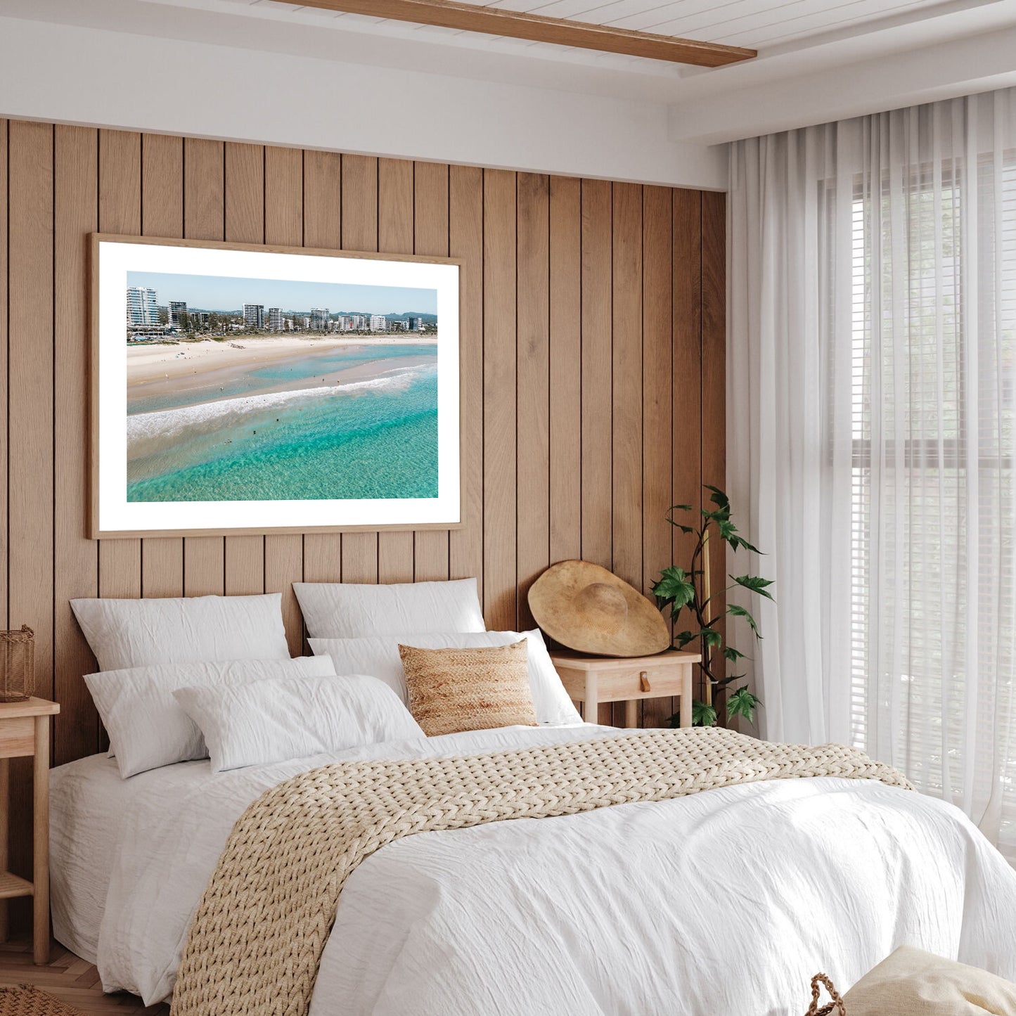 Above Kirra Beach Print