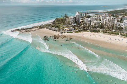 Rainbow Bay Beach, Gold Coast QLD