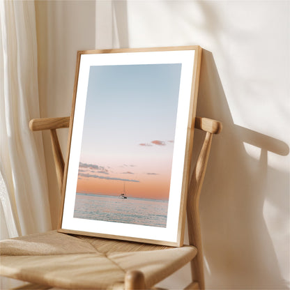 Noosa Sunset Sail Print