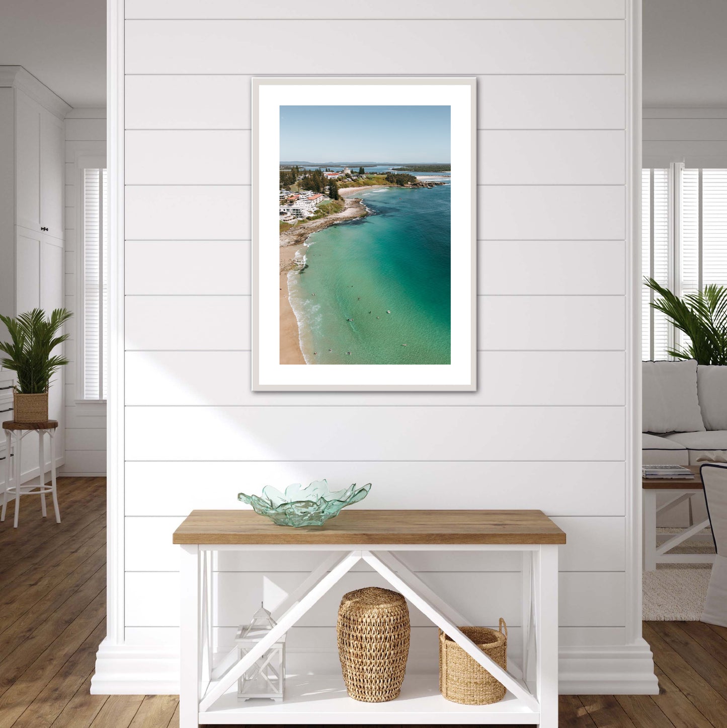 Convent Beach Portrait Print