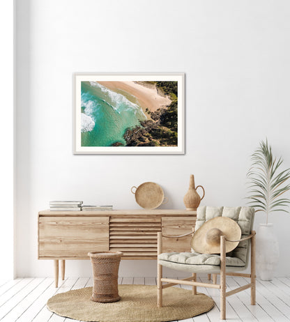 Cozy Corner at Tallow Beach Print