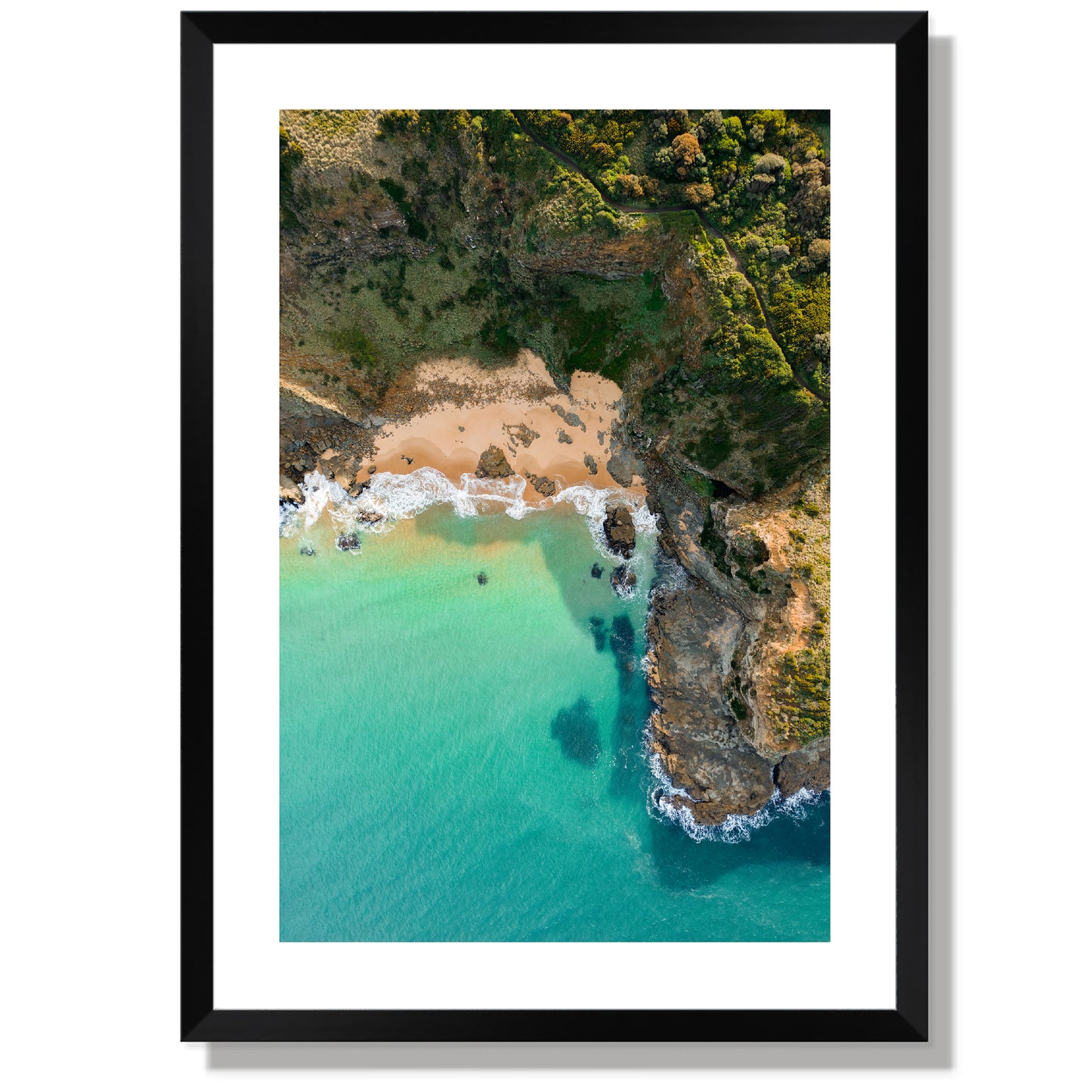 Punchbowl Rocks Beach print