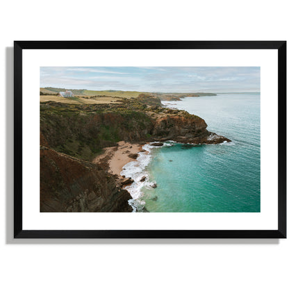 Punchbowl Rocks Beach Print