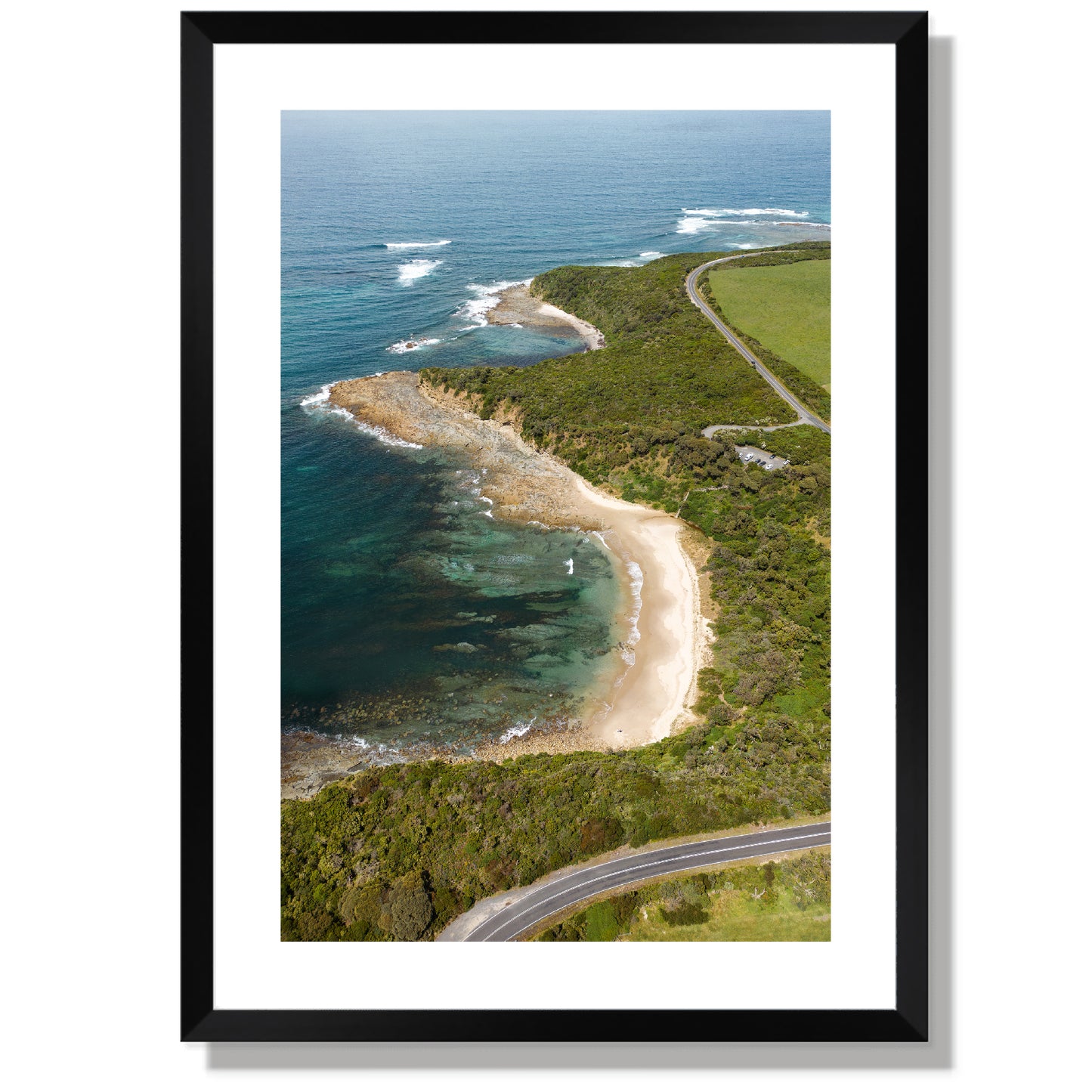 Shack Bay Inverloch  portrait Print