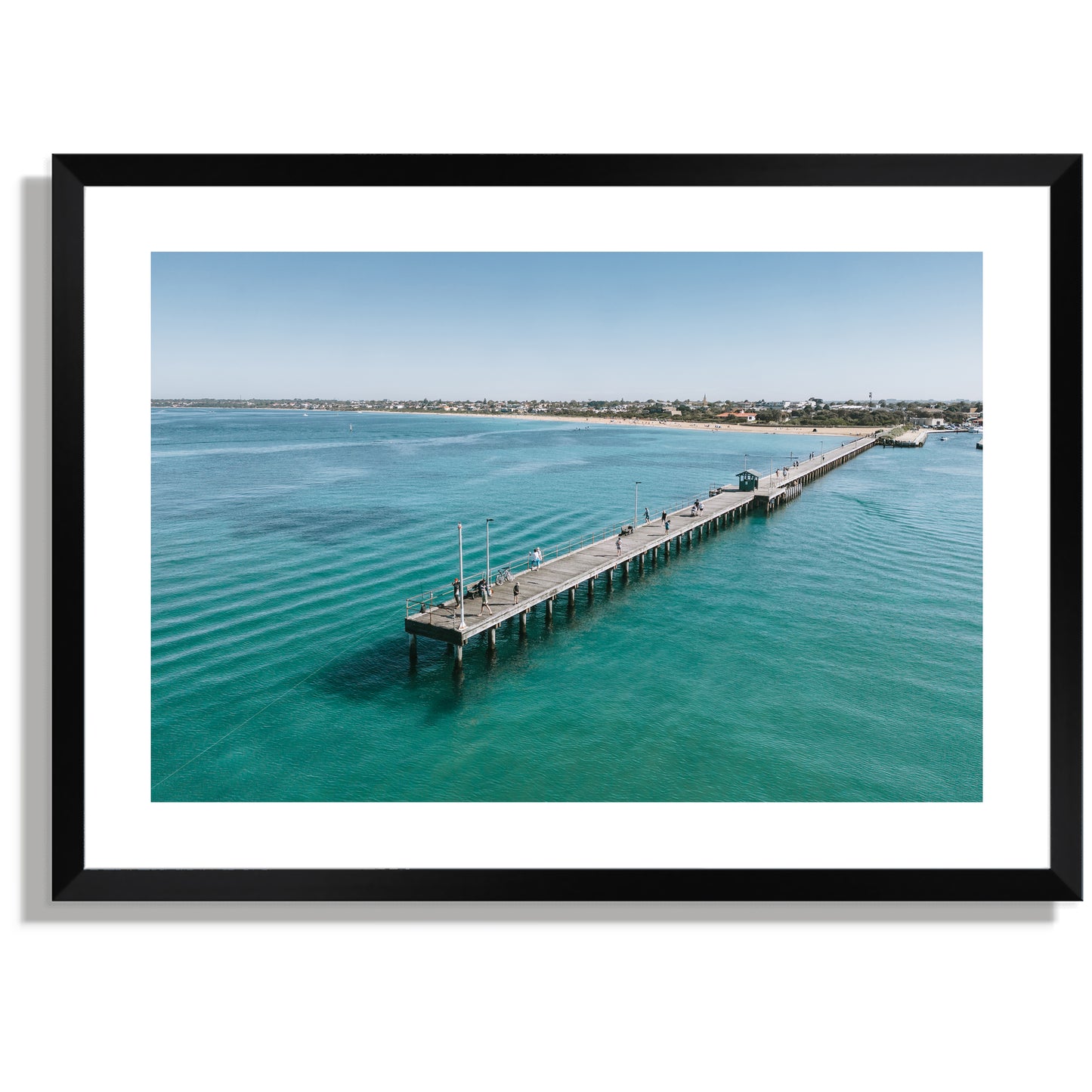 Mordialloc Pier fishing Print