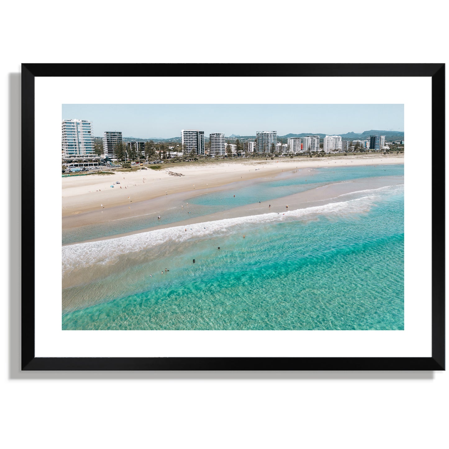 Above Kirra Beach Print