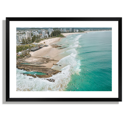 Snapper Rocks Beach Print