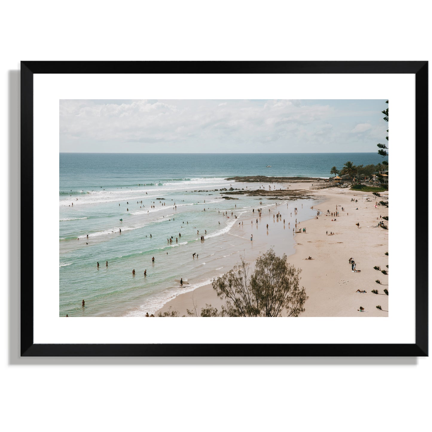 Rainbow Bay Summer Print