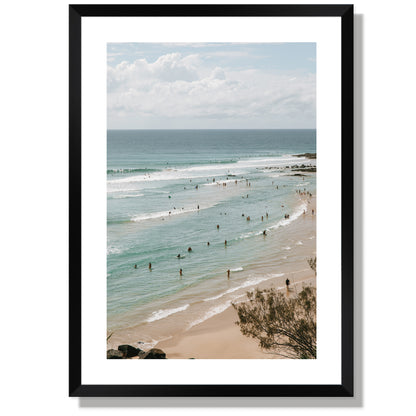 Rainbow Bay Summer Print Portrait