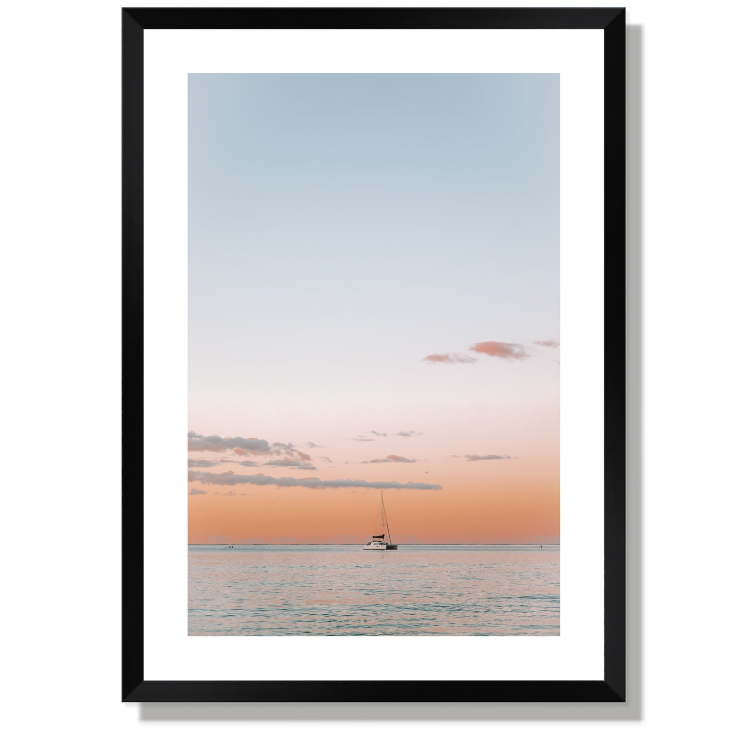 Noosa Sunset Sail Print