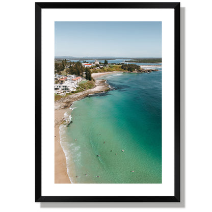 Convent Beach Portrait Print