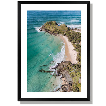 Cabarita Beach From above Print