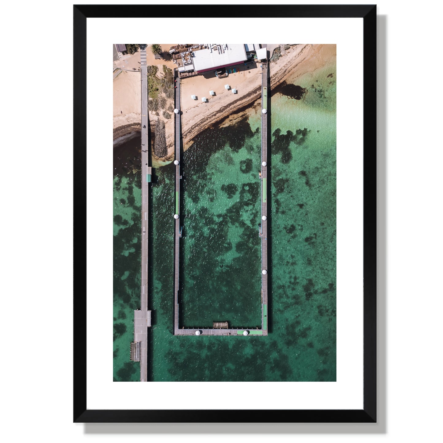 Brighton Beach baths Print