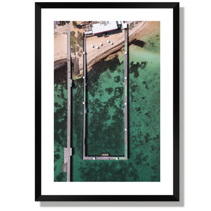 Brighton Beach baths Print