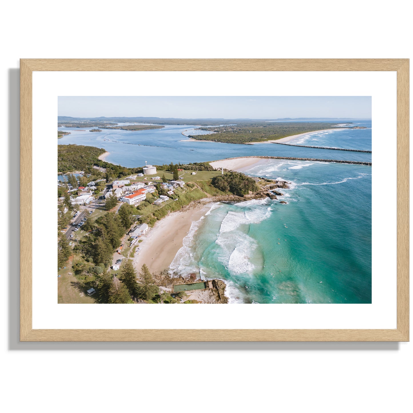 Yamba Beach Print