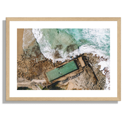 Yamba Beach Pool Print