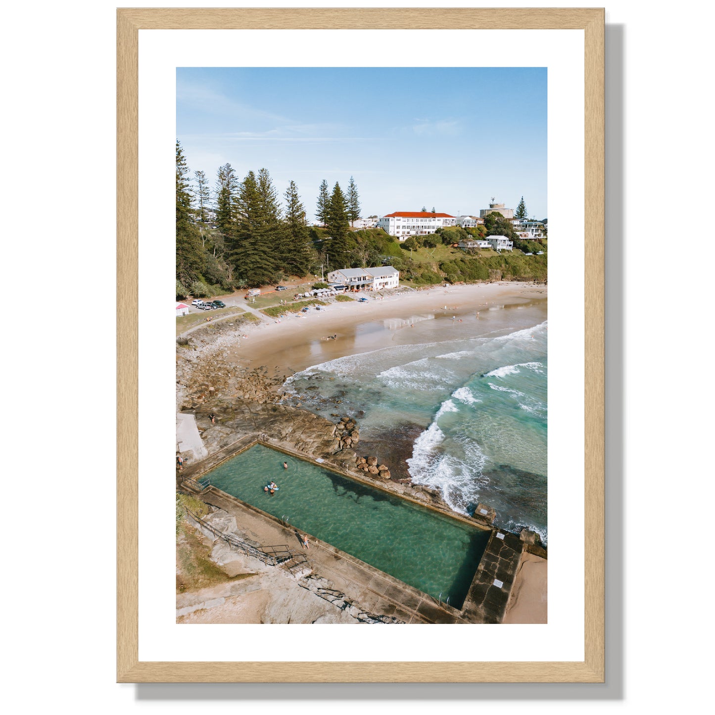 Yamba Beach Pool Portrait