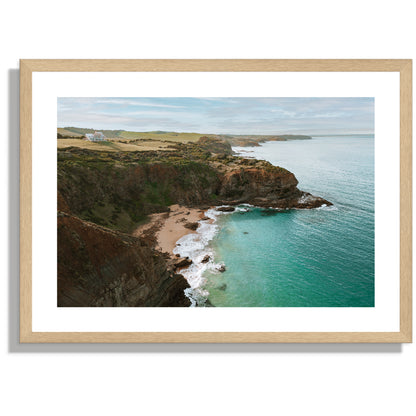 Punchbowl Rocks Beach Print