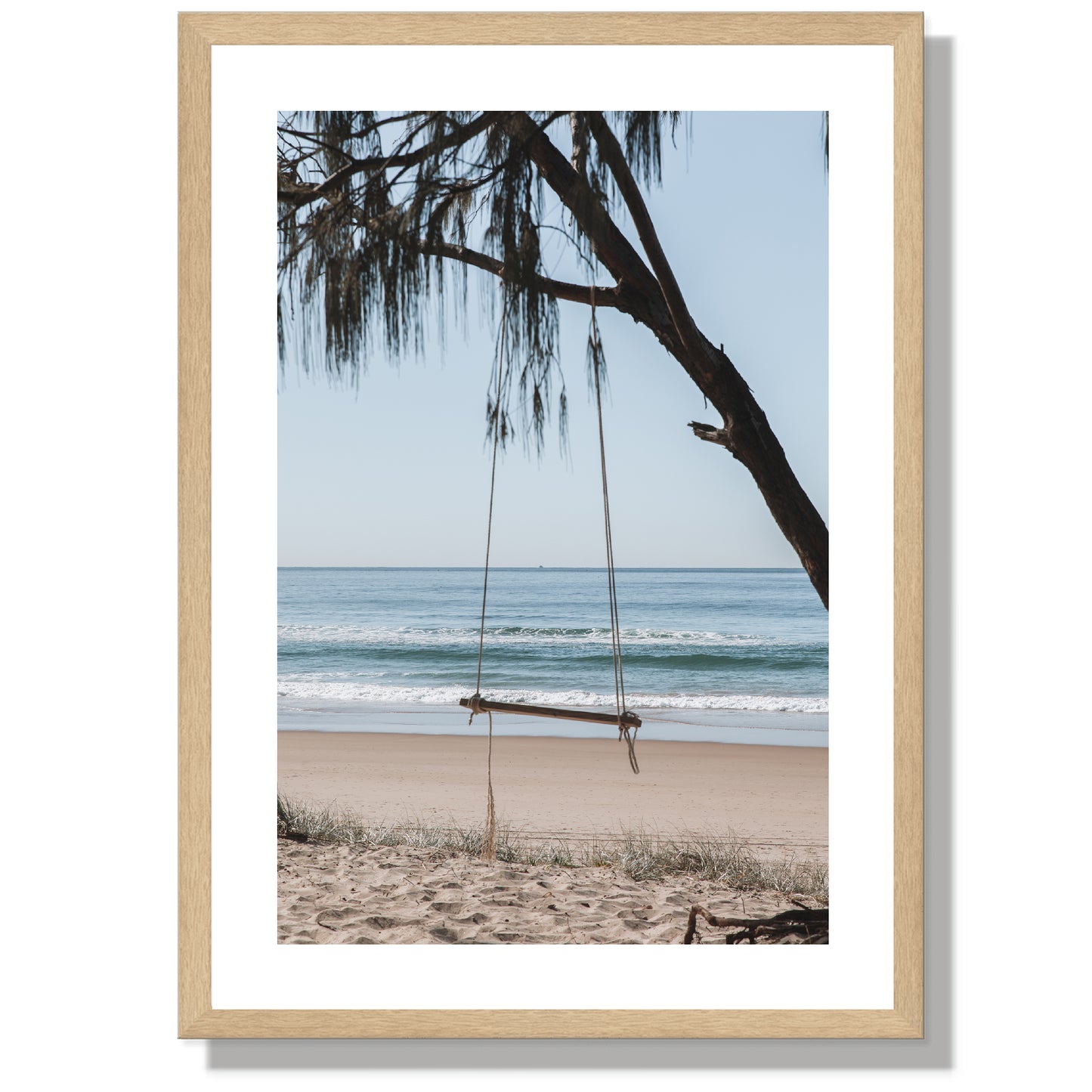 Beach swing Print