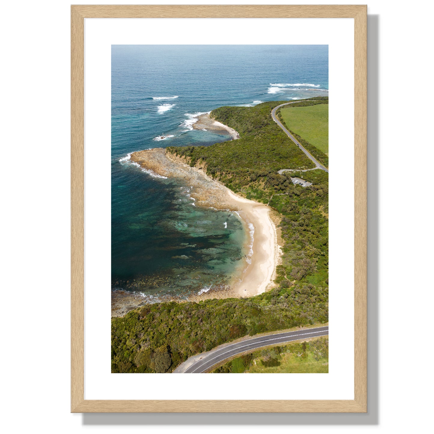 Shack Bay Inverloch  portrait Print