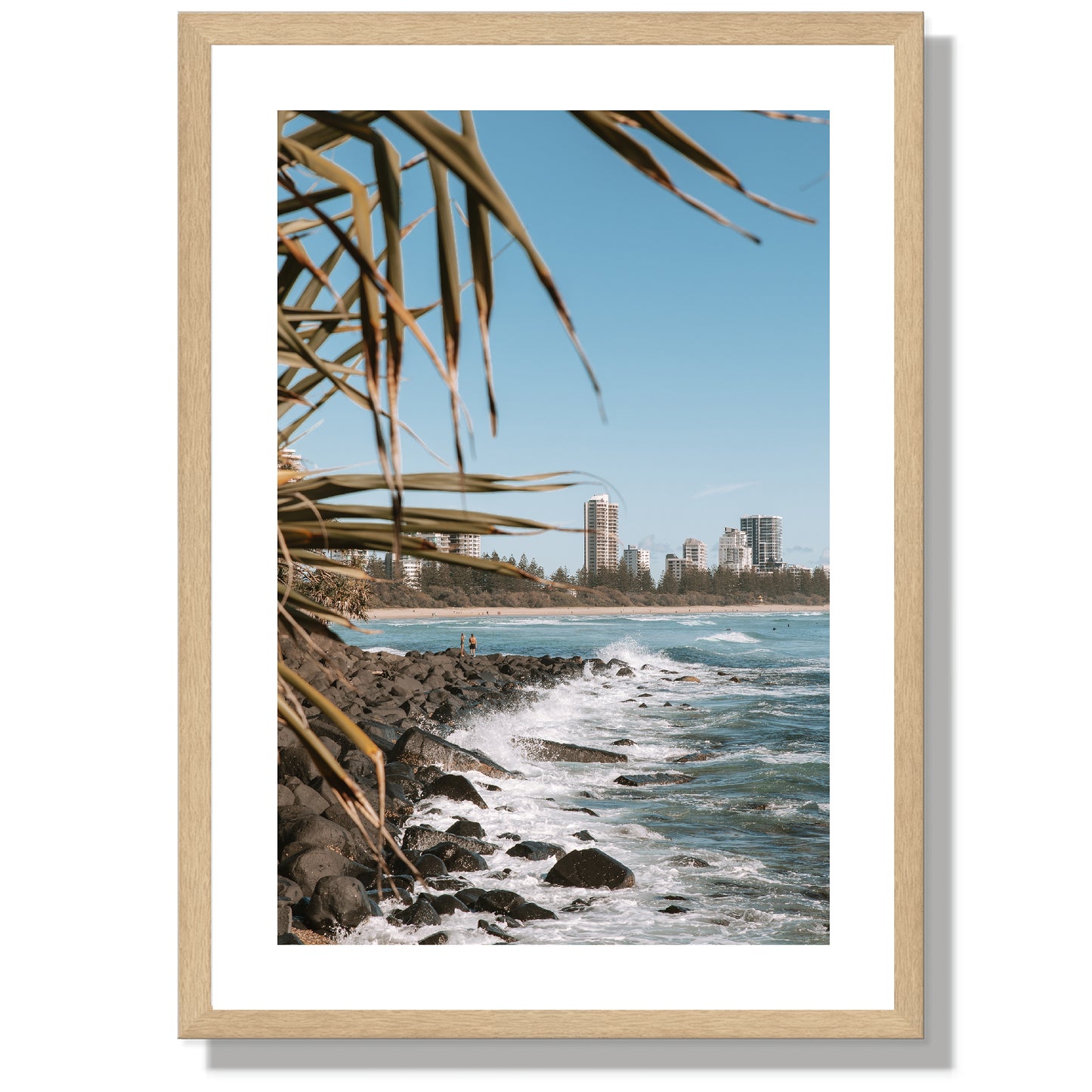 Burleigh Heads Surf access Print