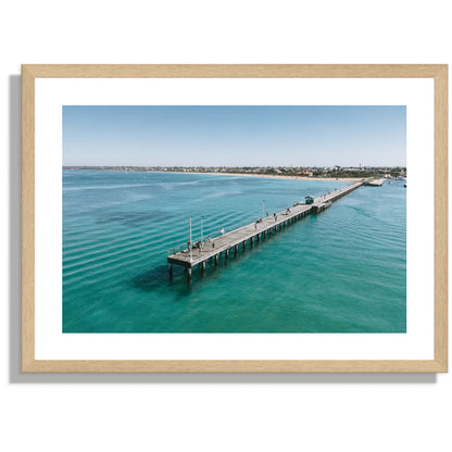 Mordialloc Pier fishing Print