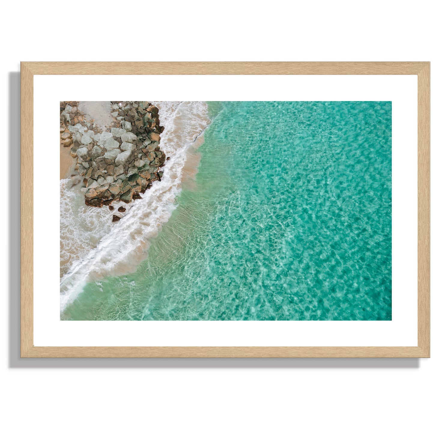 Coolangatta seawall Print