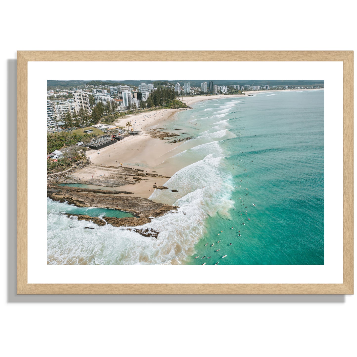 Snapper Rocks Beach Print