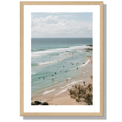 Rainbow Bay Summer Print Portrait