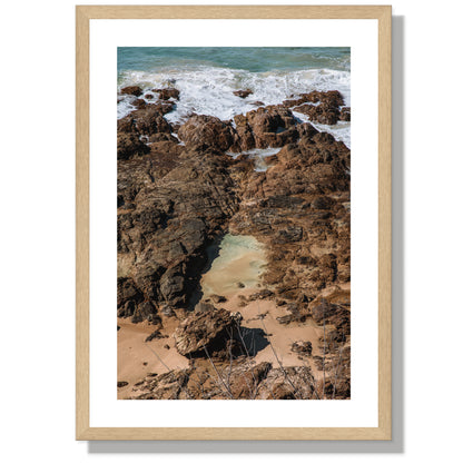 Coolum Rocks Print