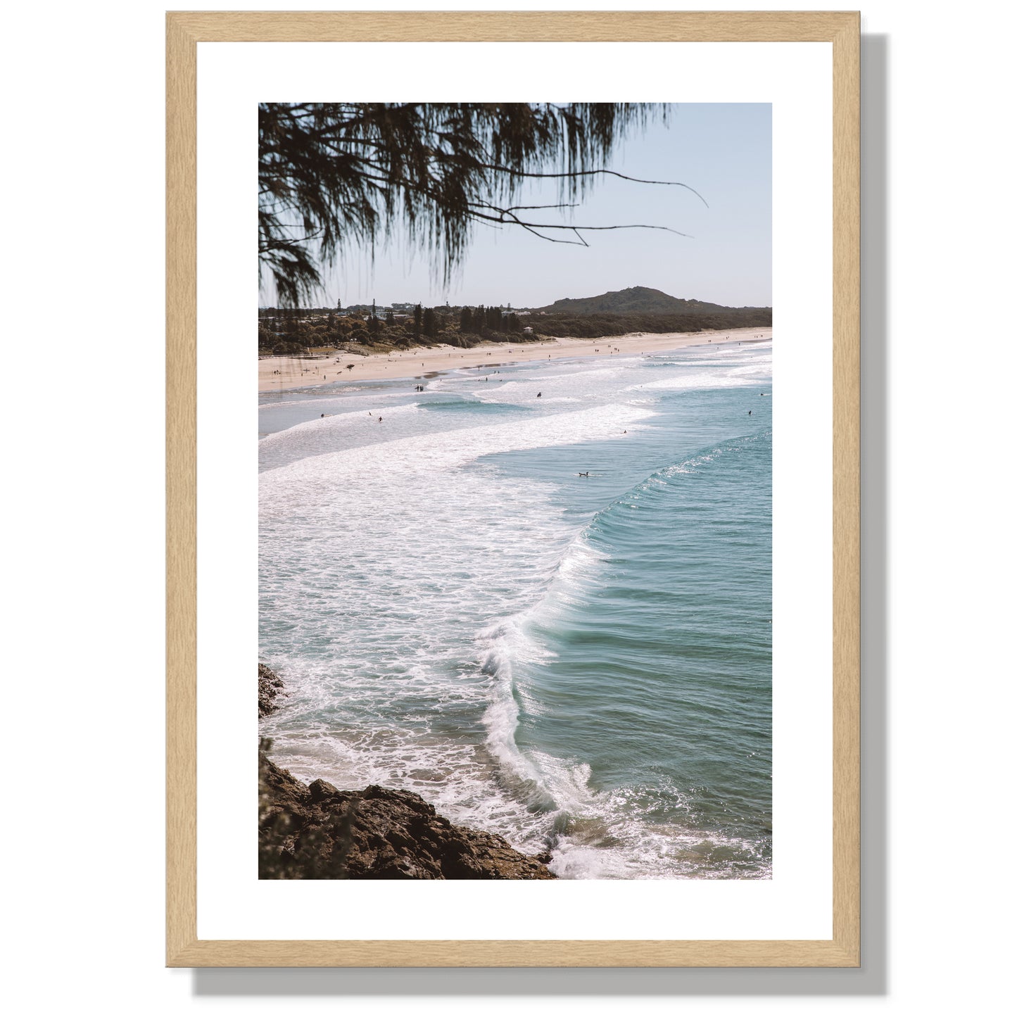 Point Perry to Coolum Beach Print