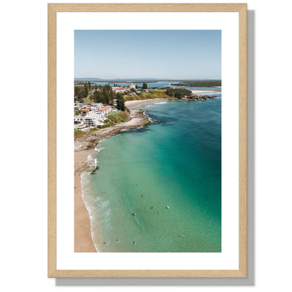 Convent Beach Portrait Print