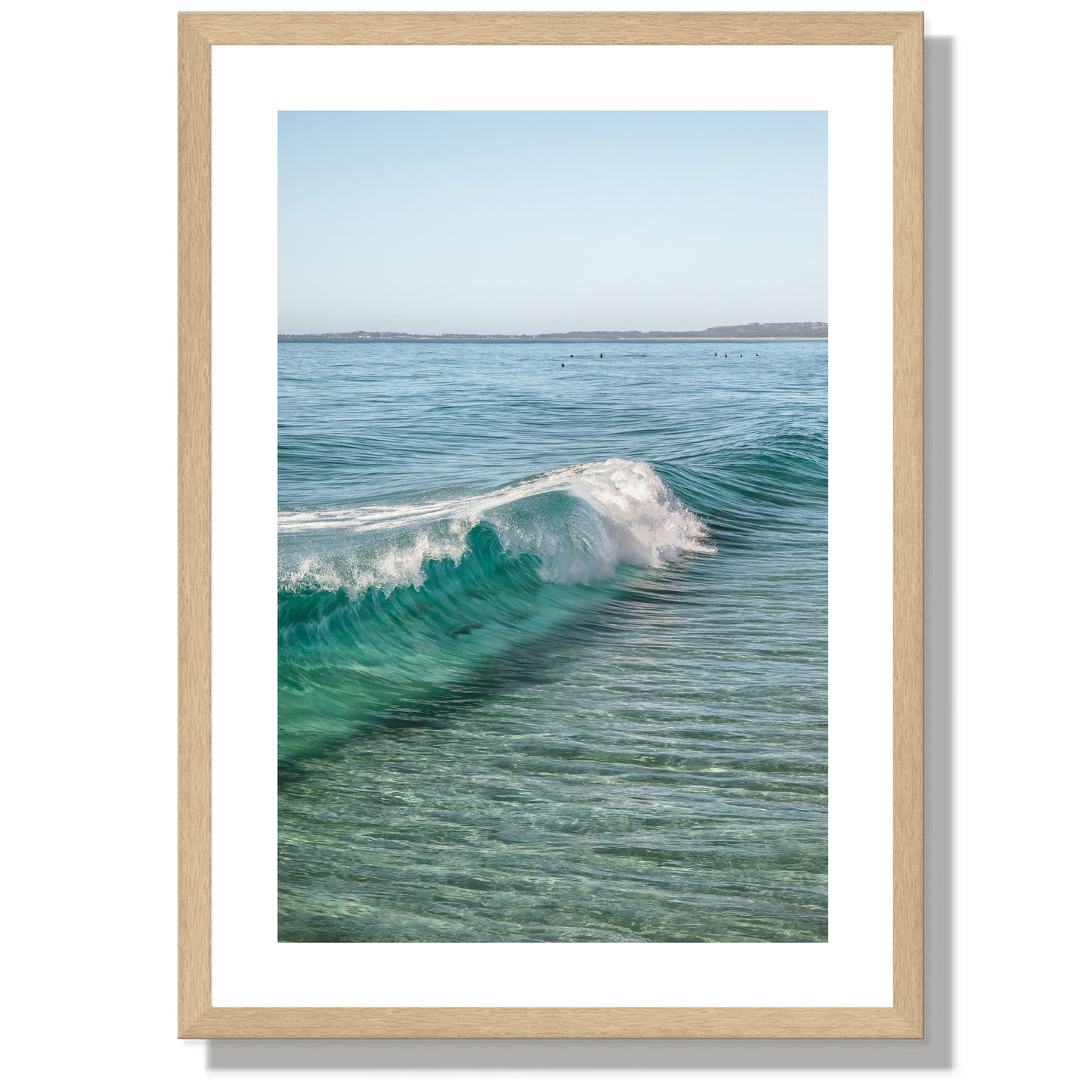 Glassy Waves Print