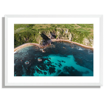 Cowrie Patch Beach Print