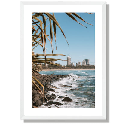 Burleigh Heads Surf access Print