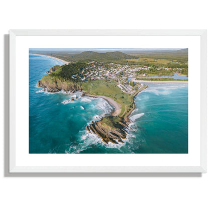 Crescent Head Over view Print