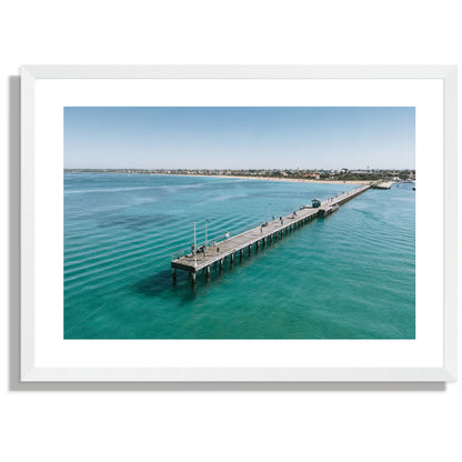 Mordialloc Pier fishing Print