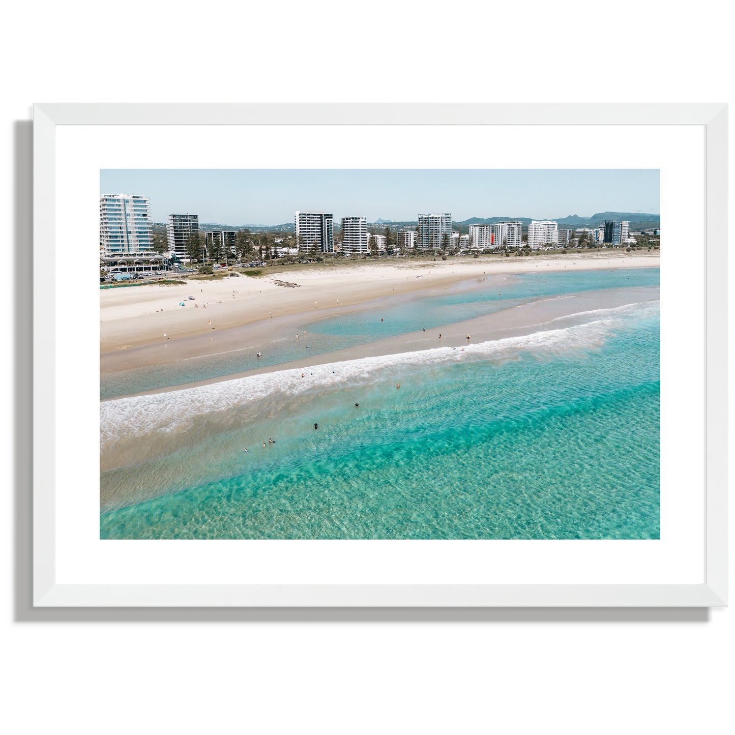 Above Kirra Beach Print