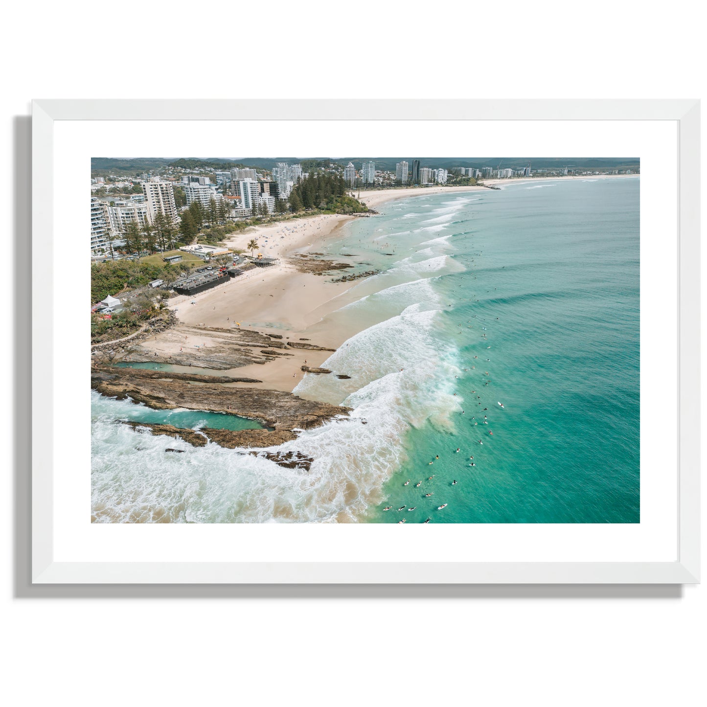 Snapper Rocks Beach Print