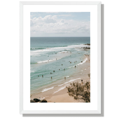 Rainbow Bay Summer Print Portrait