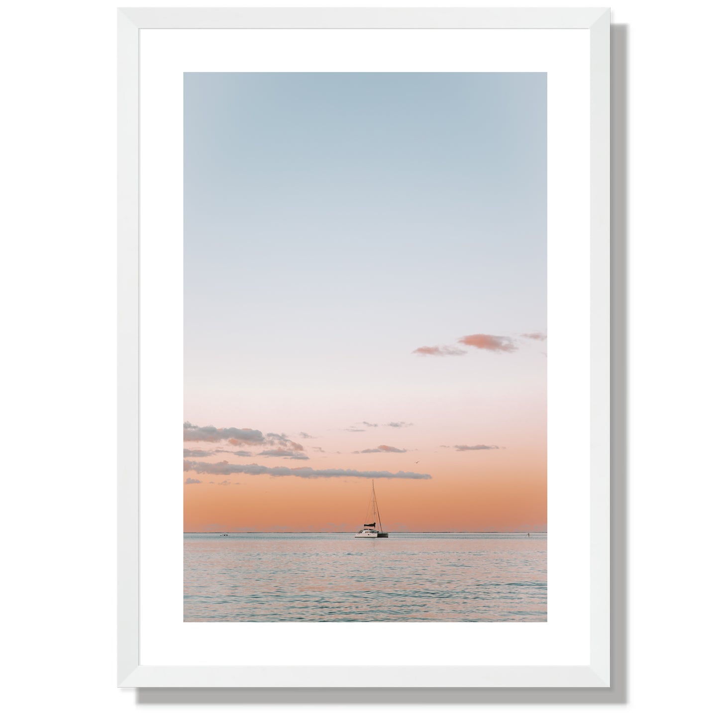 Noosa Sunset Sail Print