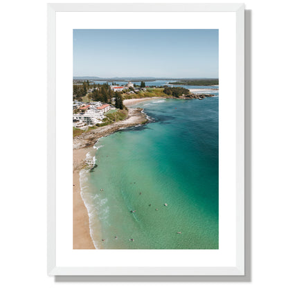 Convent Beach Portrait Print