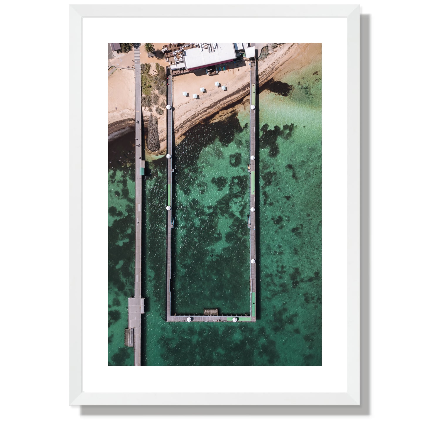 Brighton Beach baths Print