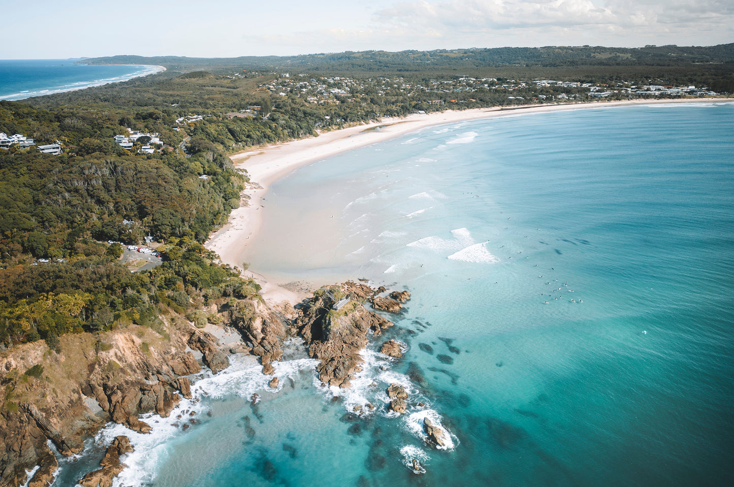 Byron Bay NSW, over the Pass